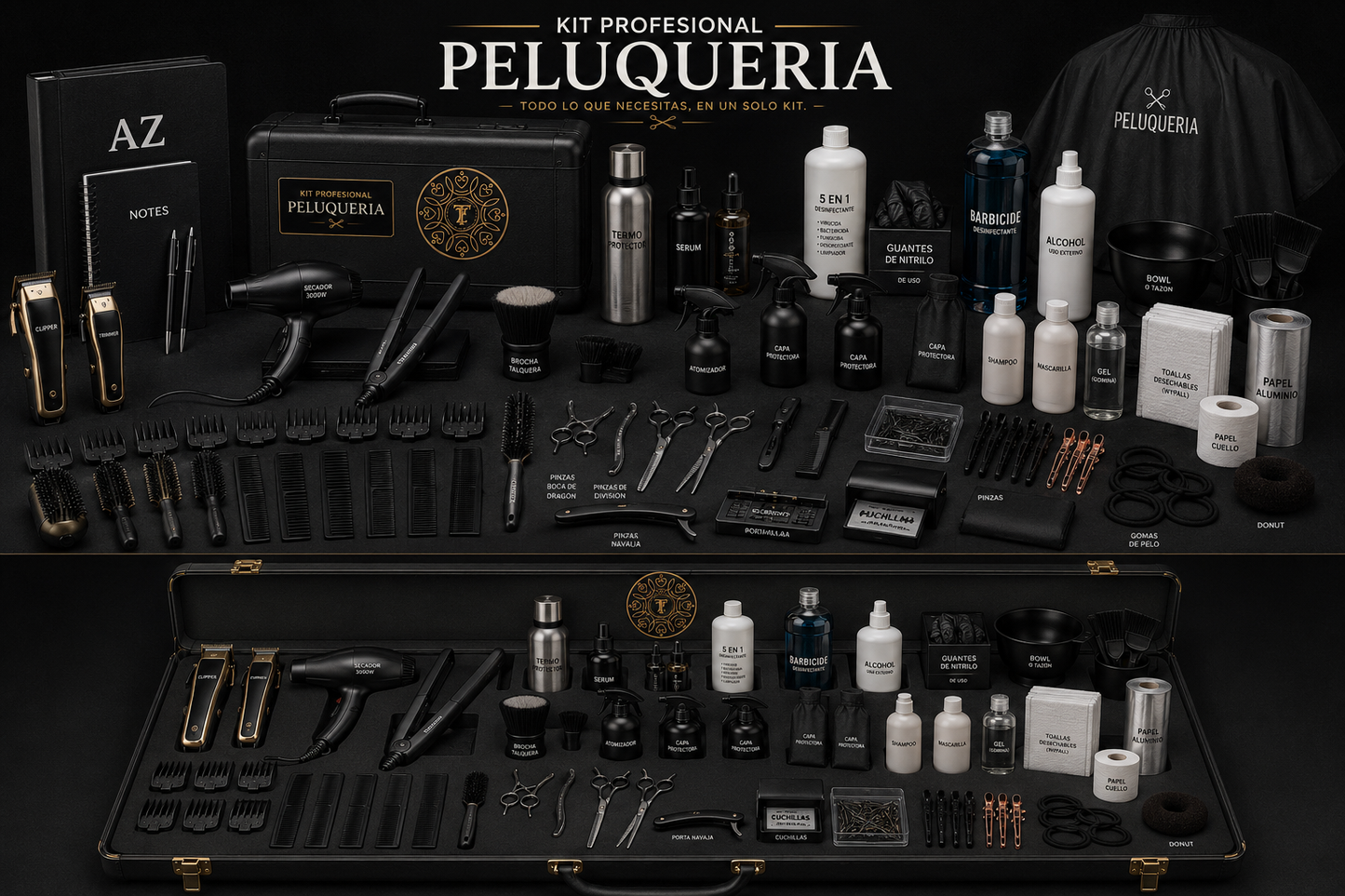 Kit de Peluquería Profesional