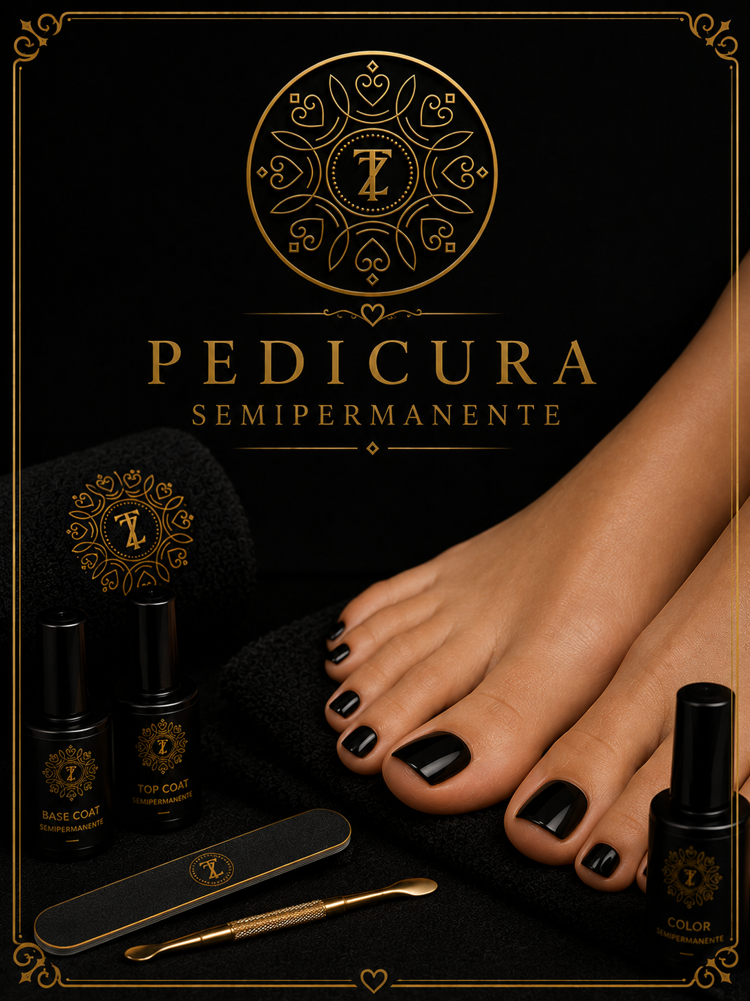 Pedicura semipermanente