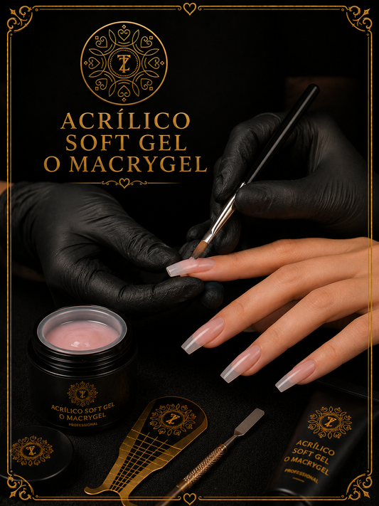 Acrílico, soft gel y macrogel