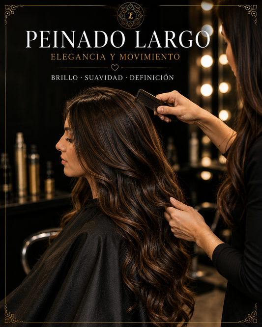 Peinado largo