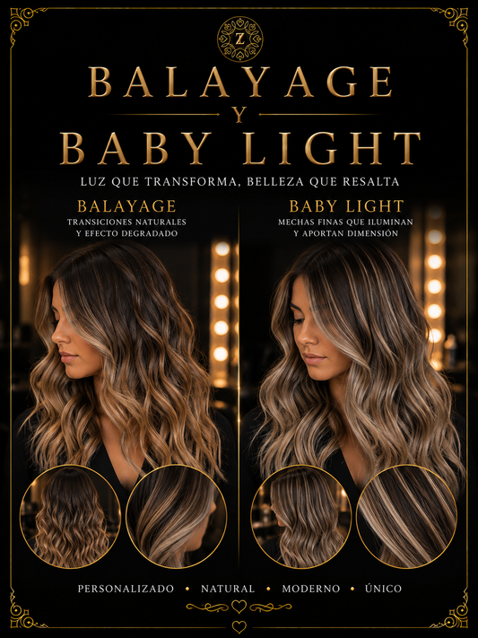 Balayage y Babylights