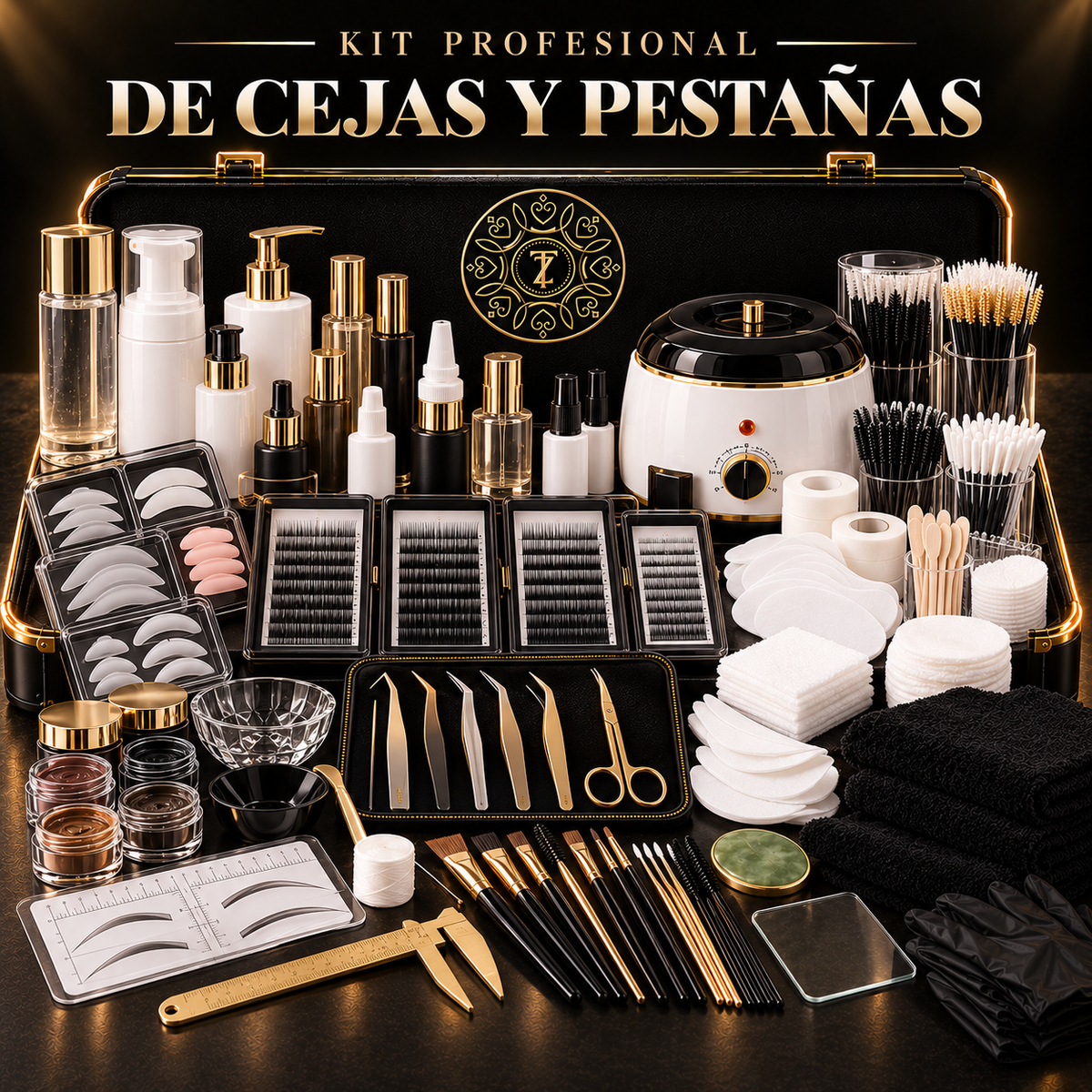 Kit Profesional de Cejas y Pestañas